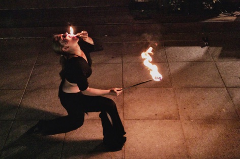 Luino - artisti di strada